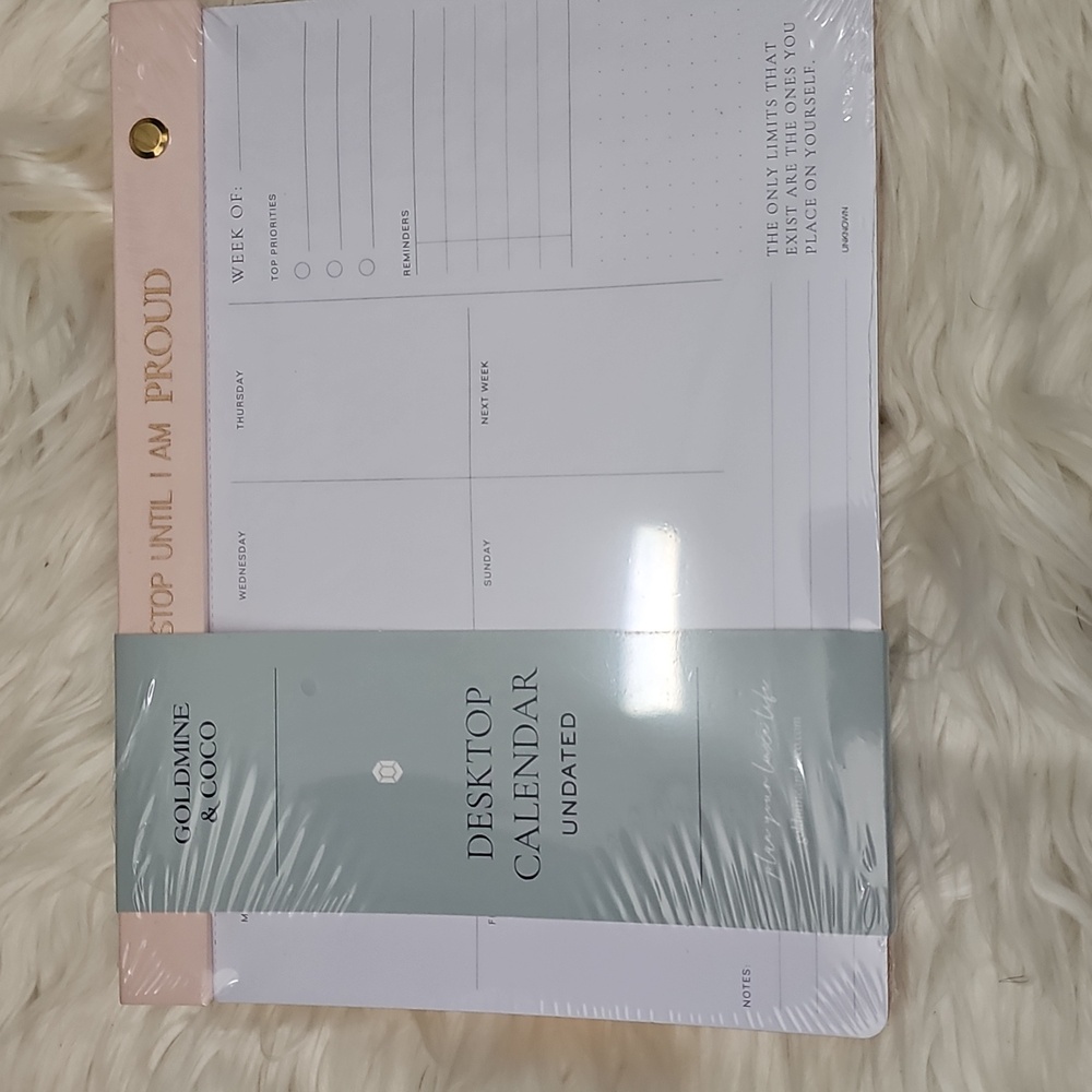 New Goldmine & Coco Desktop Calendar